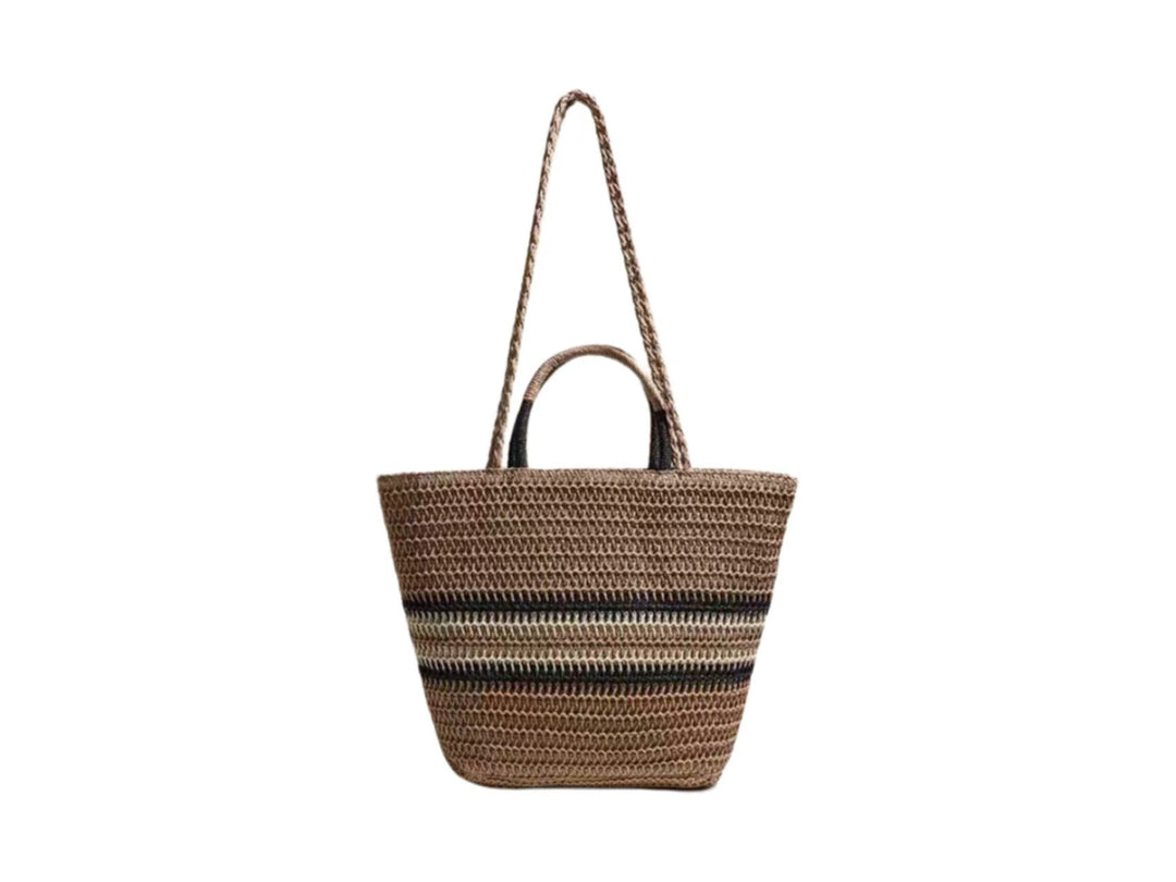 Handmade basket bag with modern patterns Kalsten