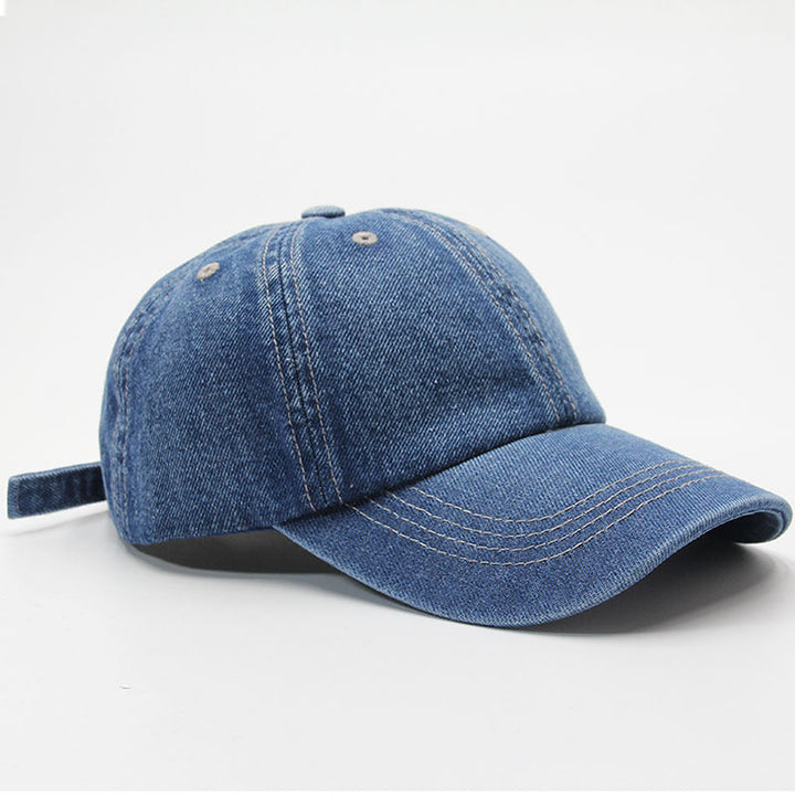 Women's Casual Adjustable Denim Baseball Cap Kalsten