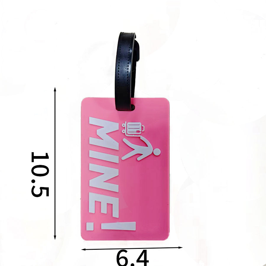 Unisex Luggage Tag with Personal Identification Message Kalsten