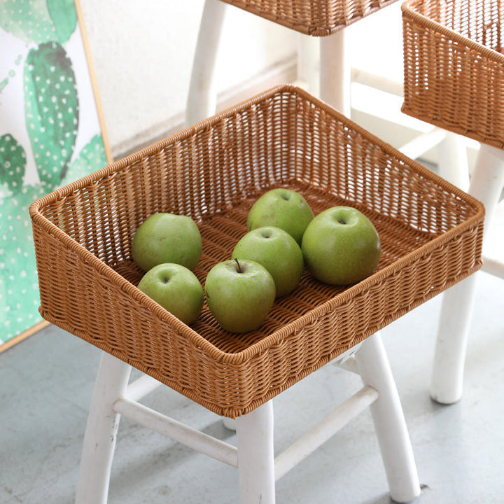 Elegant Woven Storage Tray Kalsten