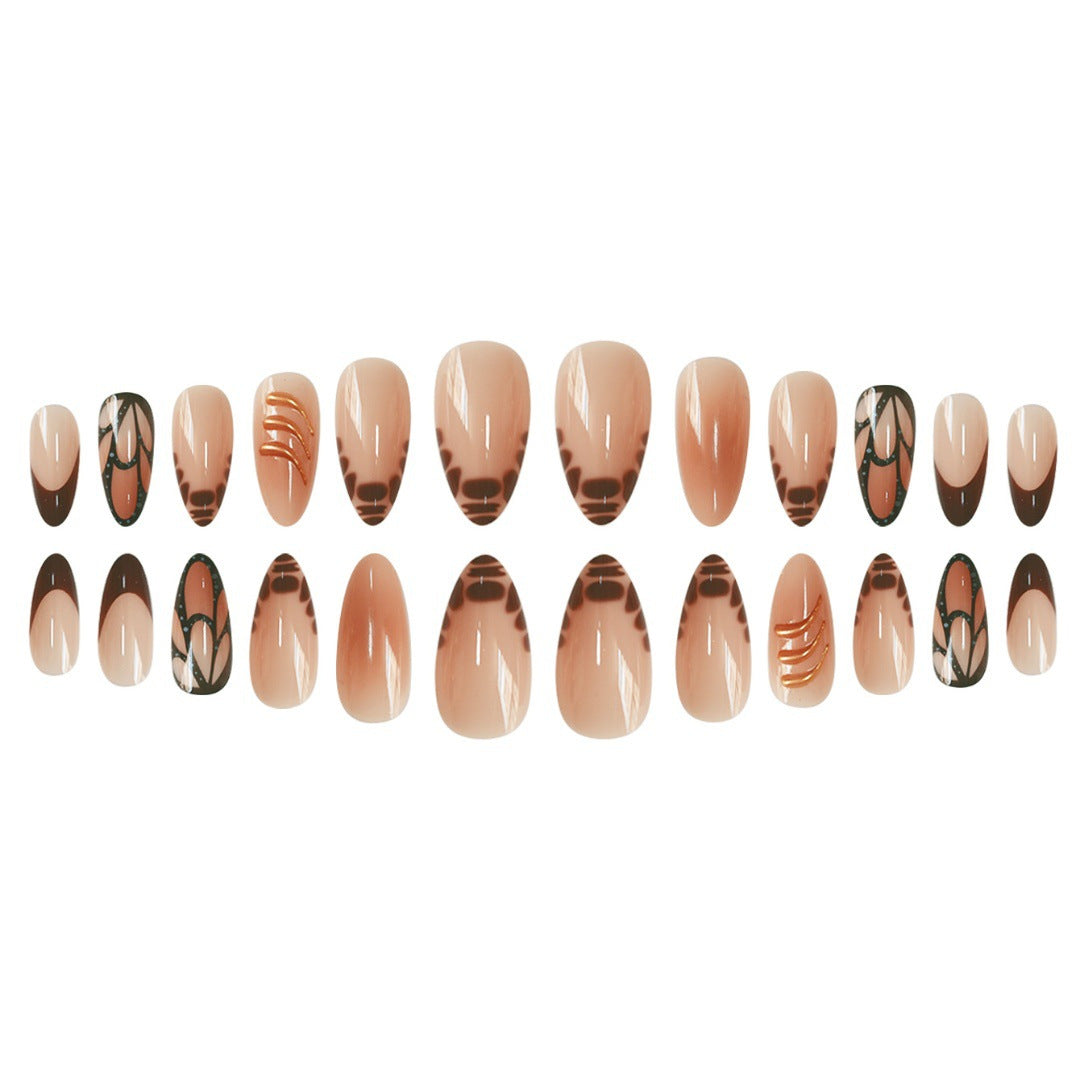 Chic Decorative Press-On Nail Art Kalsten