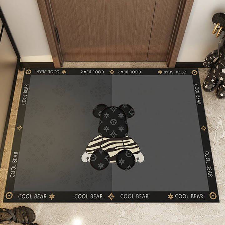 Cute Dog-Themed Entrance Mat