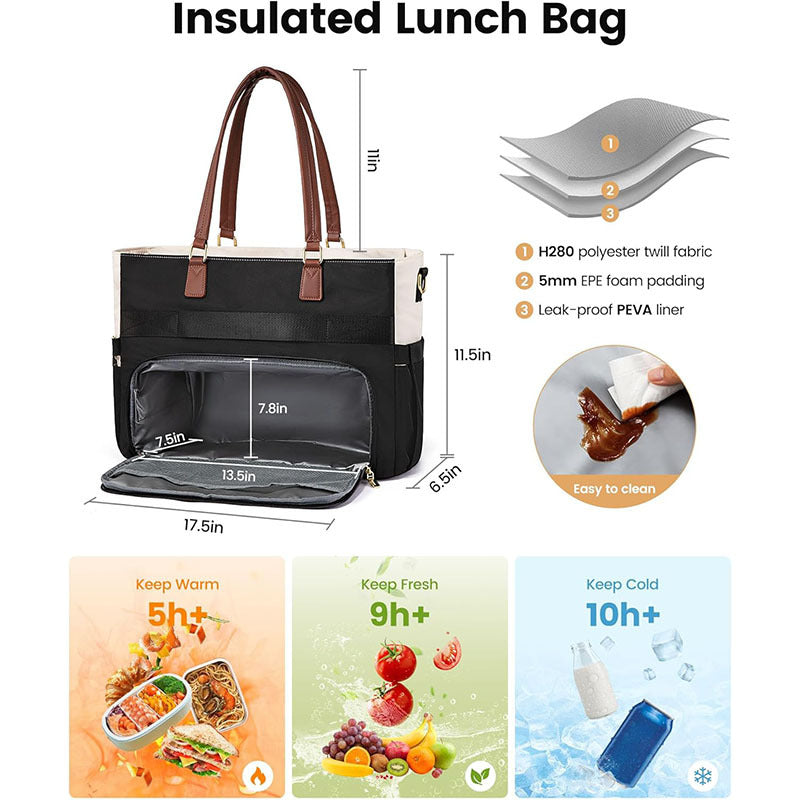 Fashionable tote bag with stylish compartments Kalsten