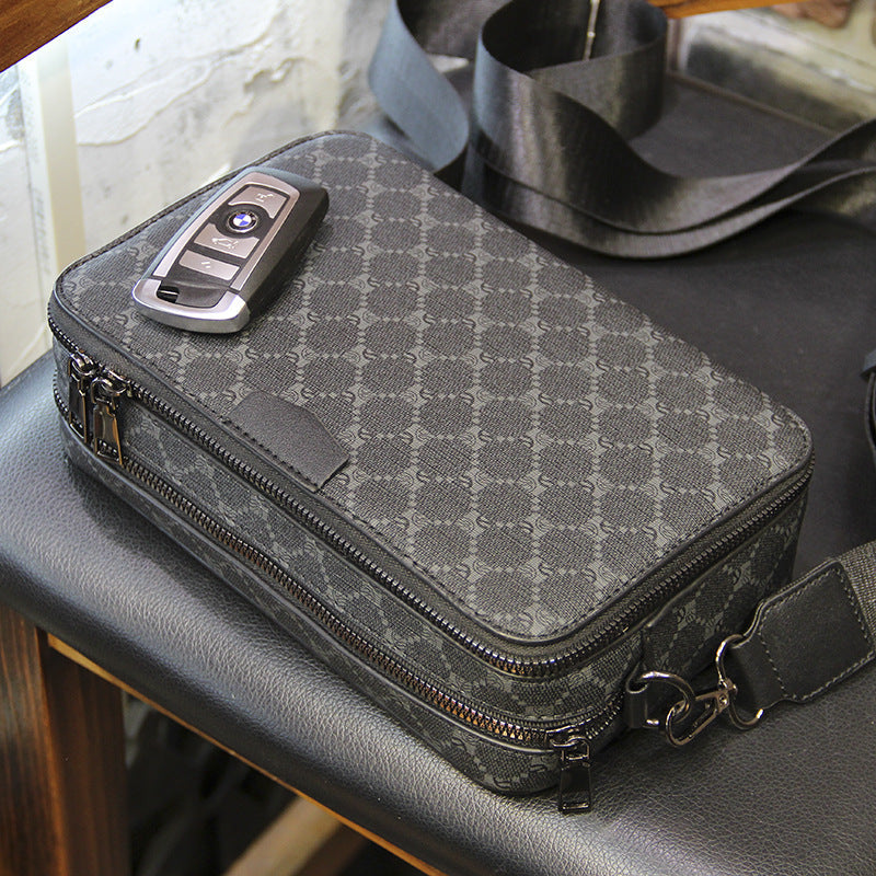 Fashionable shoulder bag with structured surface Kalsten
