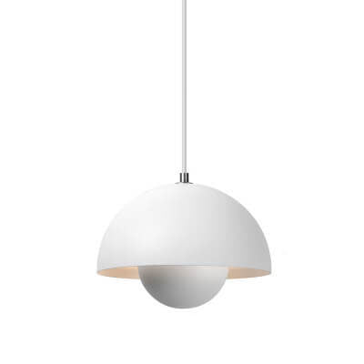 Skanto | Nordic Macaron 1-Light Half-Circle Dome Pendant Lamp