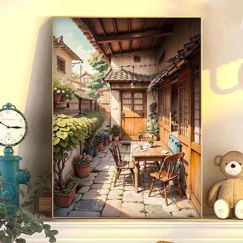 Serenity-Inspired Garden Scene Wall Art Kalsten
