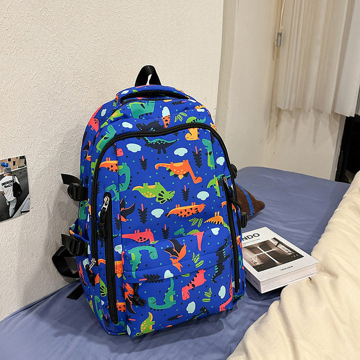 Dinosaur-Themed School Backpack