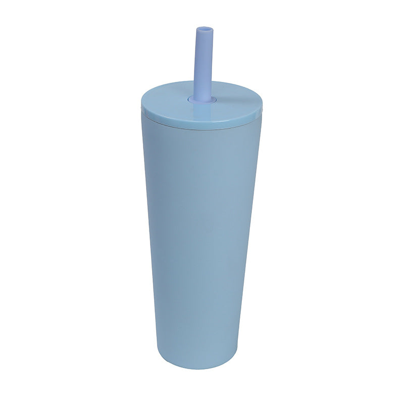 Unisex High-Quality Drinking Cup with Integrated Straw Kalsten