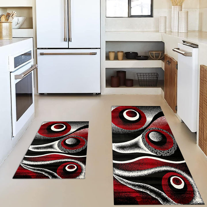 Vintage-Inspired Kitchen Mat Set Kalsten