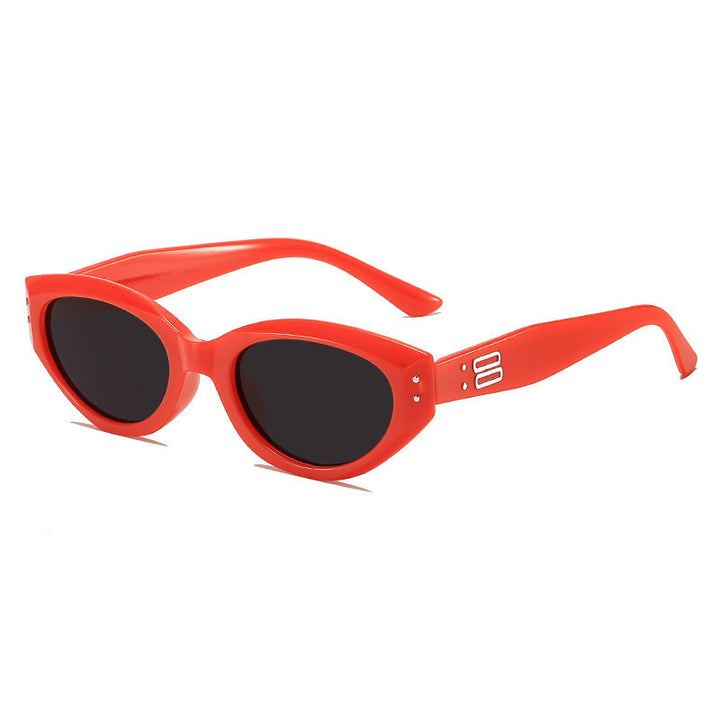 Women's stylish sunglasses in contemporary style with narrow frame Kalsten