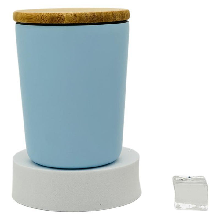 Ladies elegant sustainable insulated cup with bamboo lid Kalsten