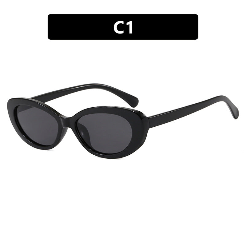 Women's fashionable cat-eye sunglasses with UV protection and elegant frame Kalsten