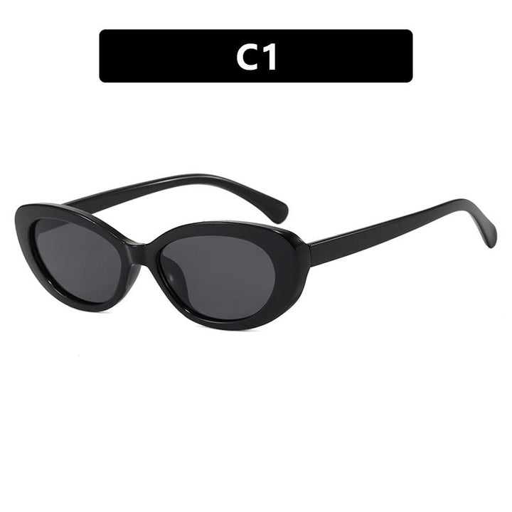Women's fashionable cat-eye sunglasses with UV protection and elegant frame Kalsten