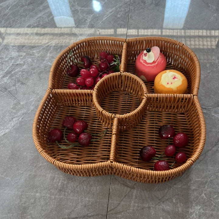Women Decorative Basket with Wavy Shape Kalsten