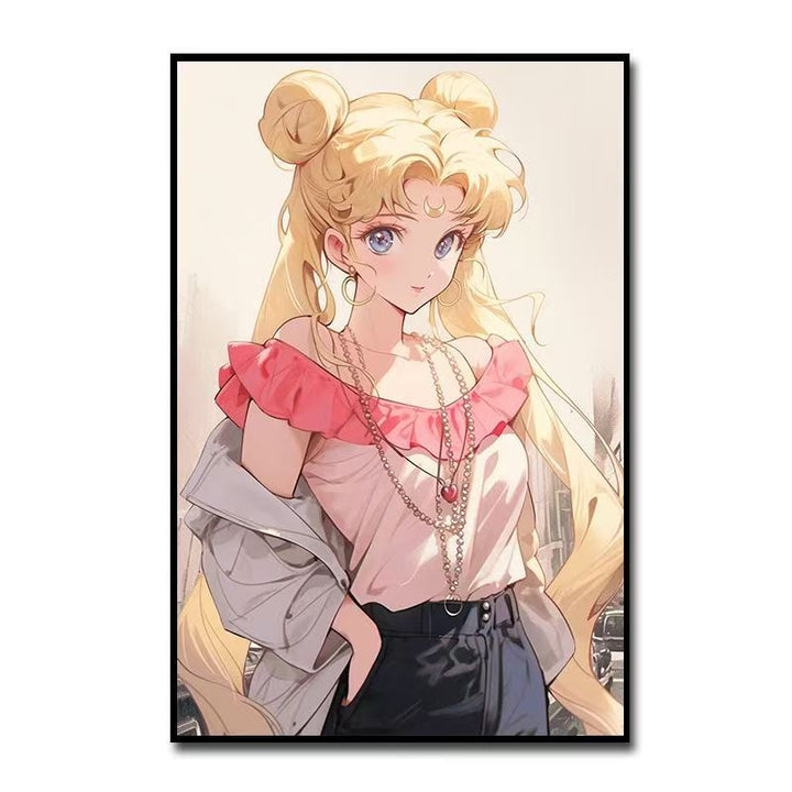 Fantasy Character Art Canvas Print Kalsten