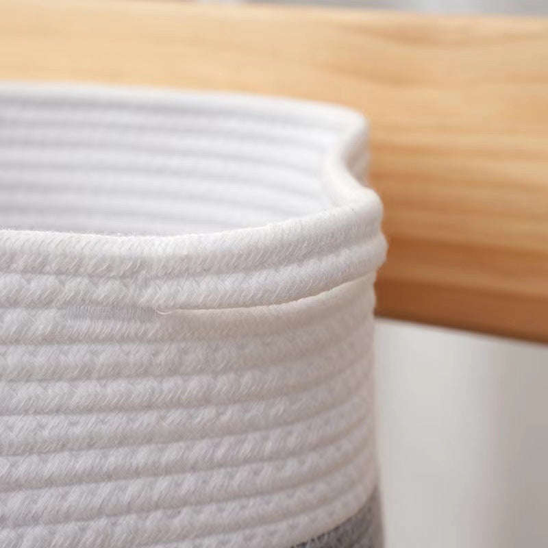 Ladies Stylish Storage Basket with Practical Handle Kalsten