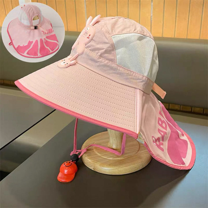 Sun Hat with Neck Protection, Breathable Mesh and Adjustable Chin Strap Kalsten