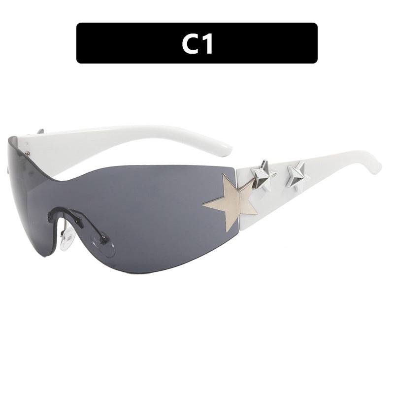Women's trendy sunglasses with unique star design Kalsten
