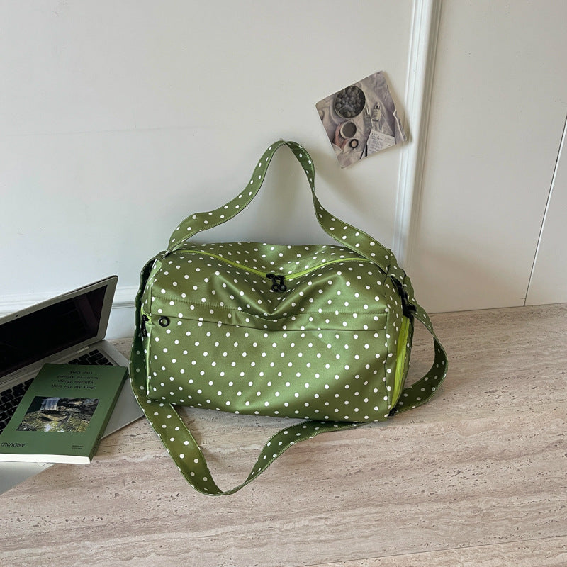 Fashionable sports and travel bag with dotted design Kalsten
