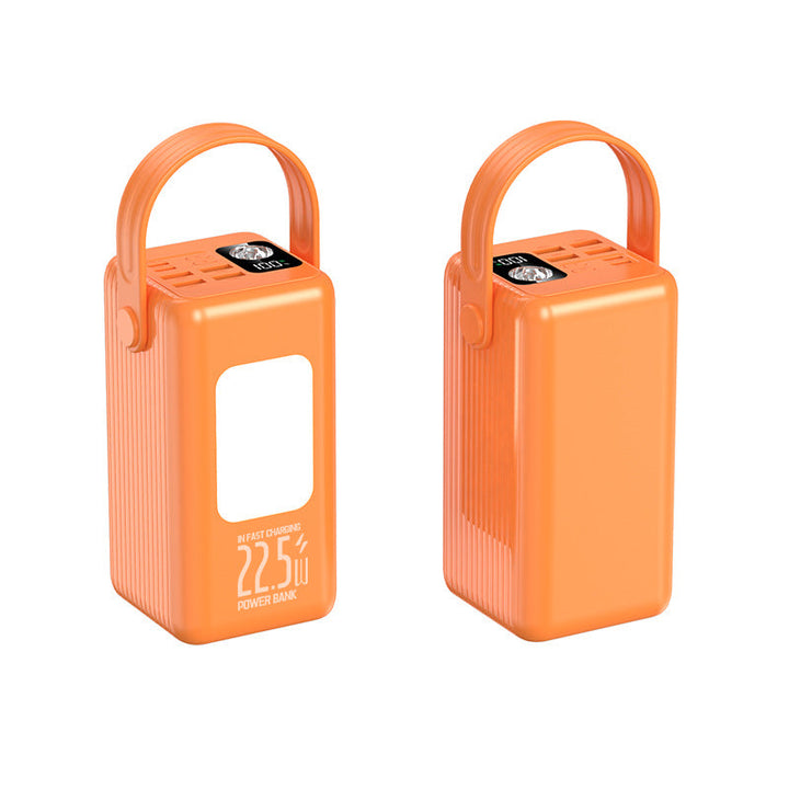 Portable power bank with 22.5W fast charging function and integrated LED display Kalsten