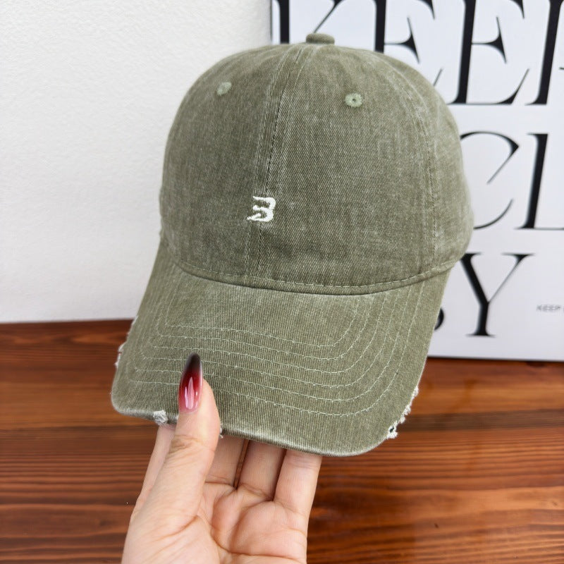 Unisex Distressed Cotton Baseball Cap Kalsten 1784083761