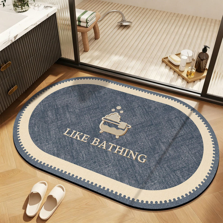Playful Zoo-Themed Bathroom Mat Kalsten