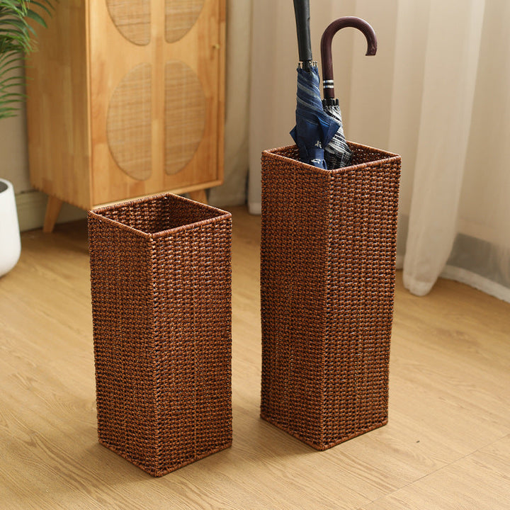Decorative Wicker Storage Vase Kalsten
