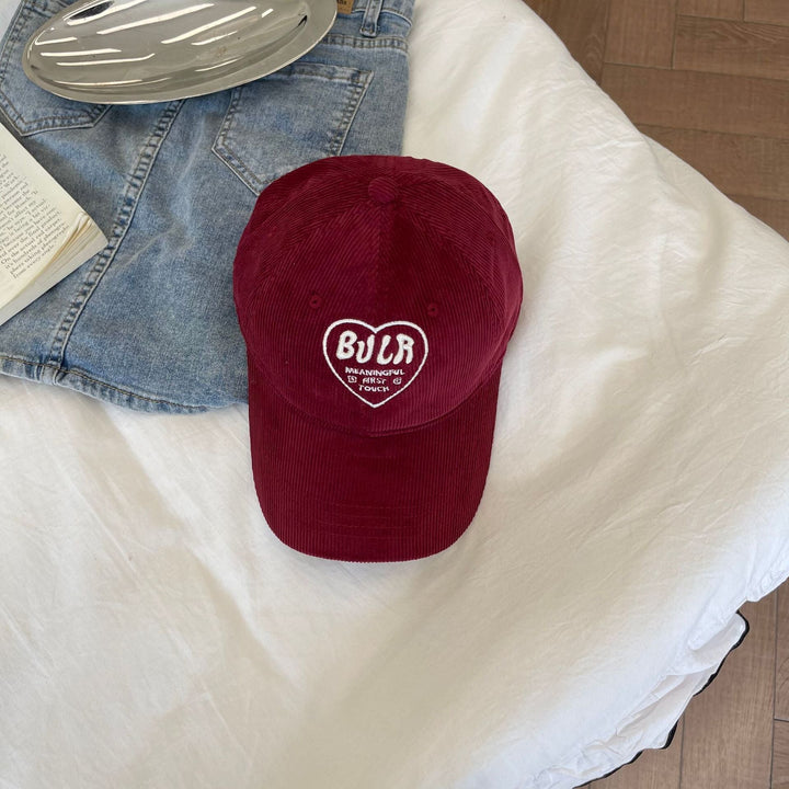 Women's Textured Corduroy Baseball Cap Kalsten