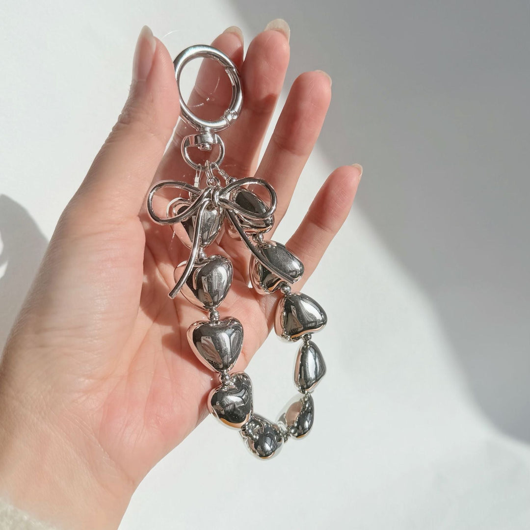Heart-Shaped Decorative Keychain Kalsten