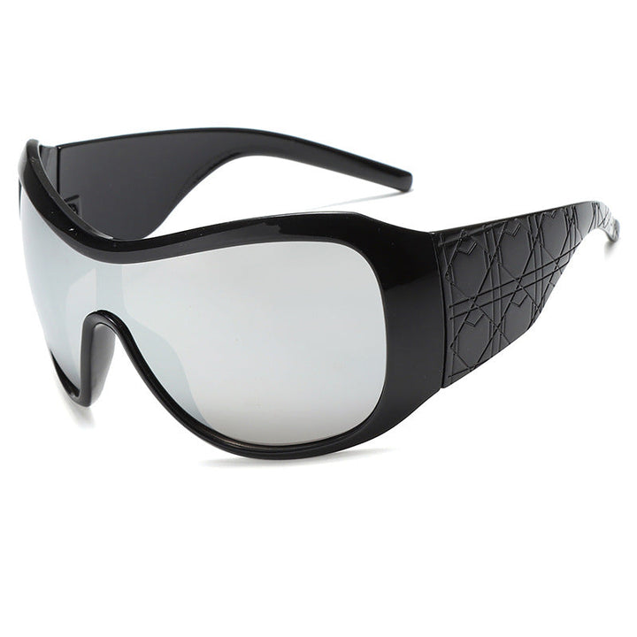 Men's Sporty Wraparound Sunglasses Kalsten