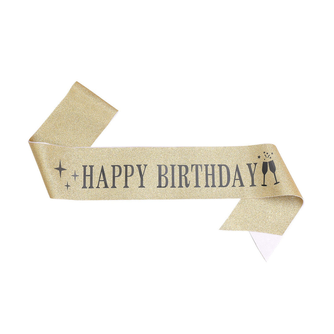 Women Funkenkrone with "Happy Birthday" lettering Kalsten