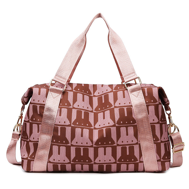 Charming Graphic Travel Duffle Acalora