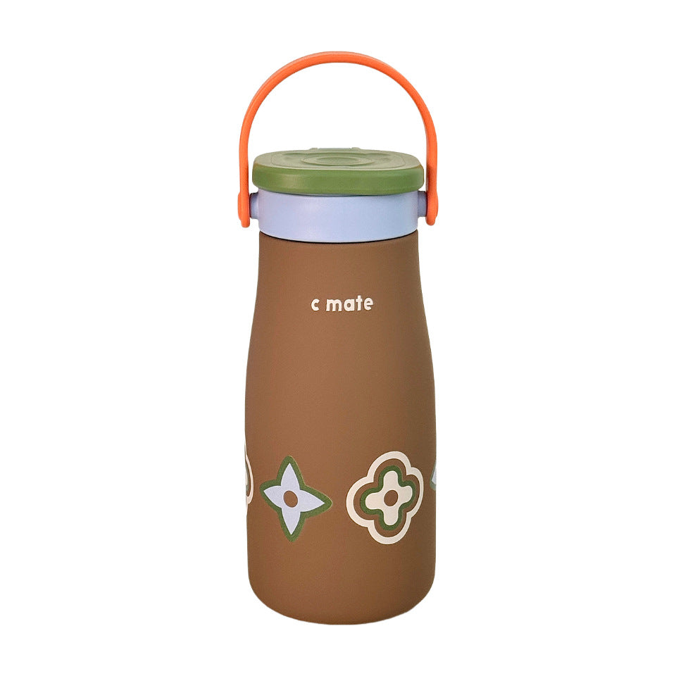Ladies Insulated Drinking Bottle with Practical Carry Strap Kalsten