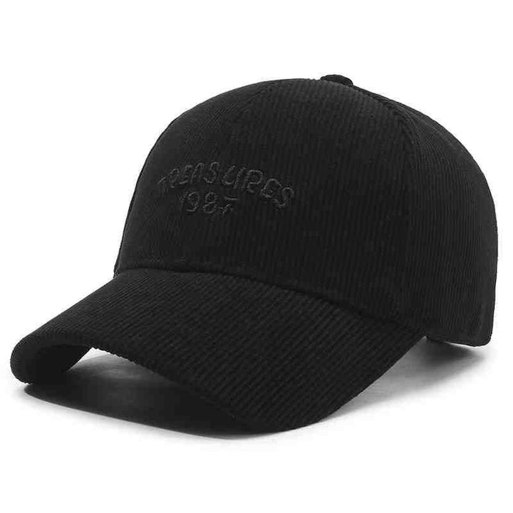 Women's Corduroy Embroidered Baseball Cap Kalsten