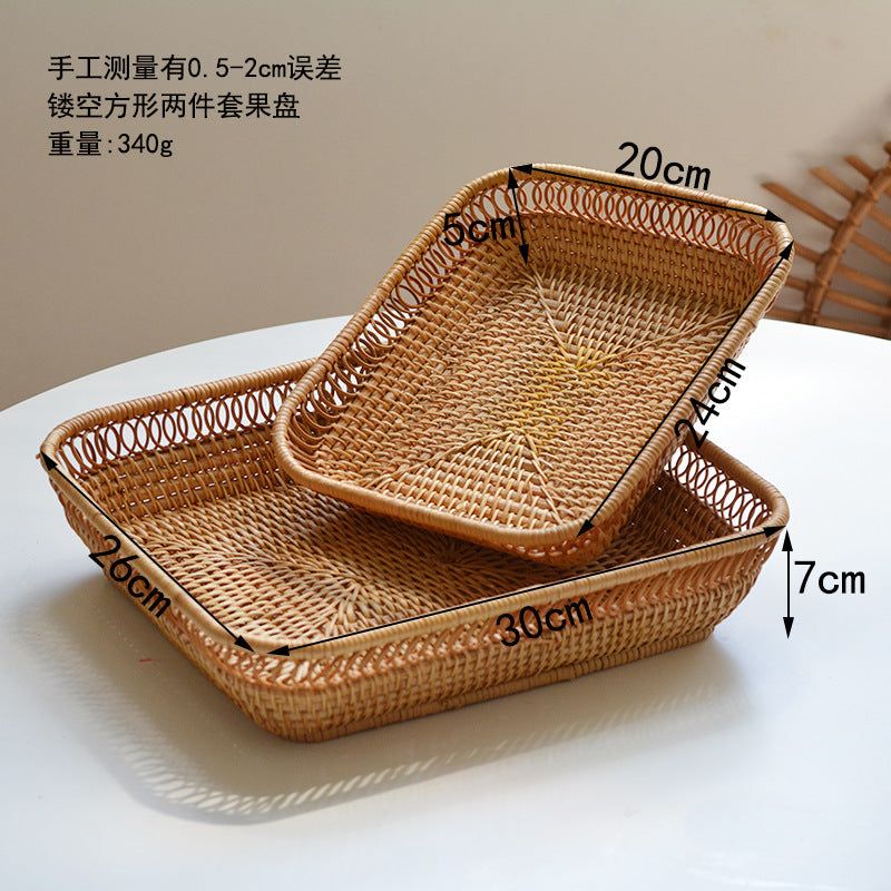 Women's decorative and practical basket set Kalsten
