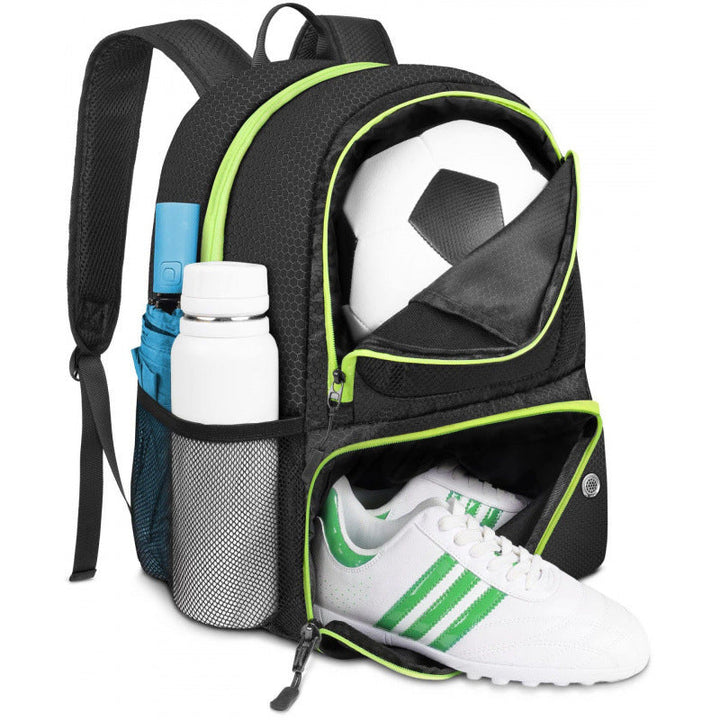 Sporty Backpack with Integrated Compartments Kalsten