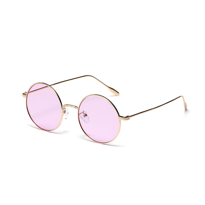 Women round fashionable sunglasses with glamorous frame Kalsten