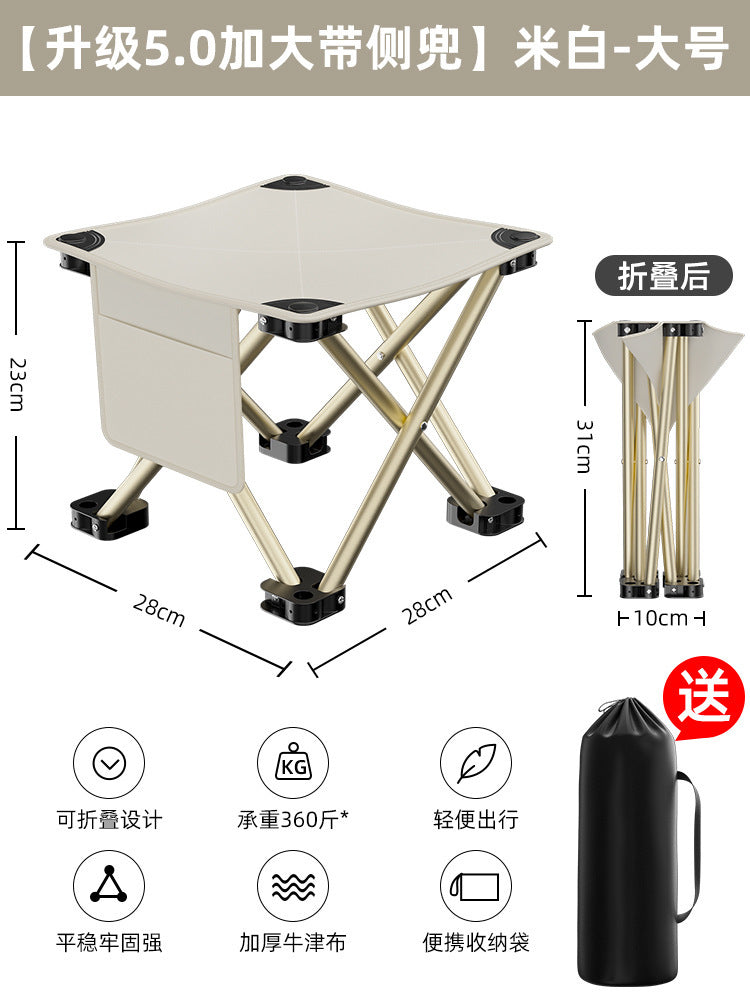 Folding Camping Table With Stable Construction And Portable Design Kalsten