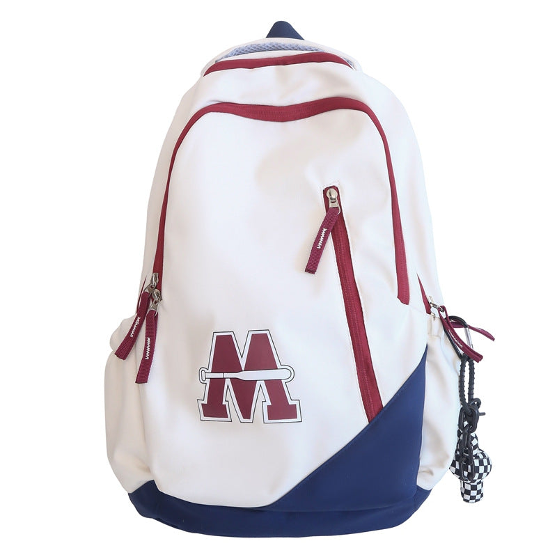 Sporty Multi-Pocket School Backpack Kalsten