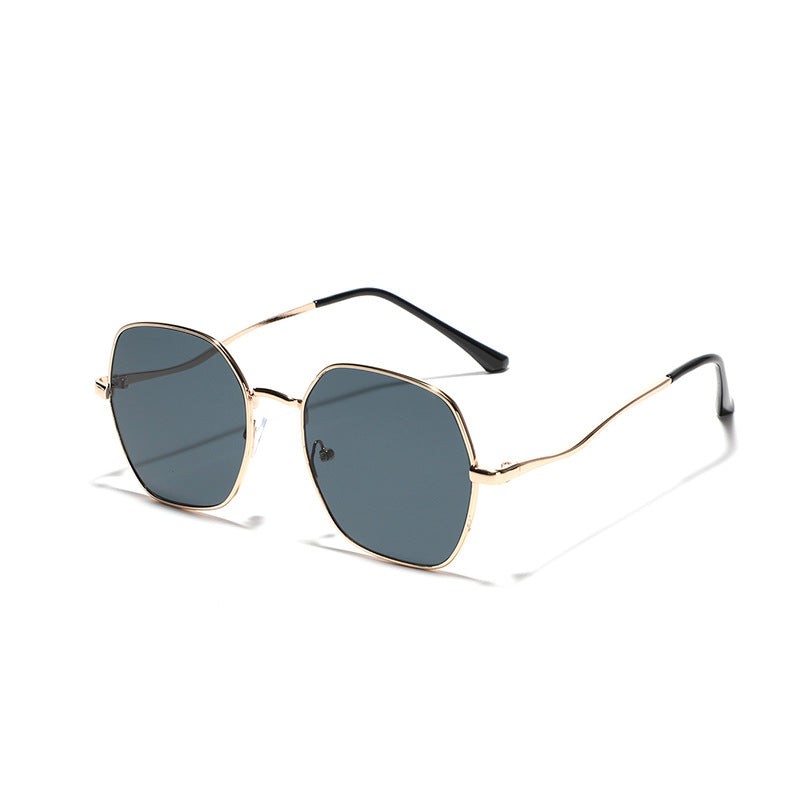 Women's geometric sunglasses with high-quality metal frame Kalsten