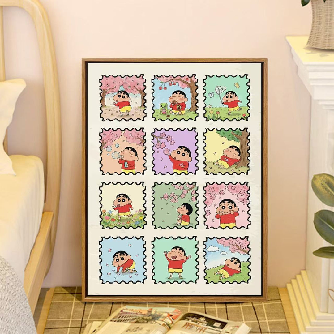 Whimsical Family-Themed Canvas Wall Art Kalsten