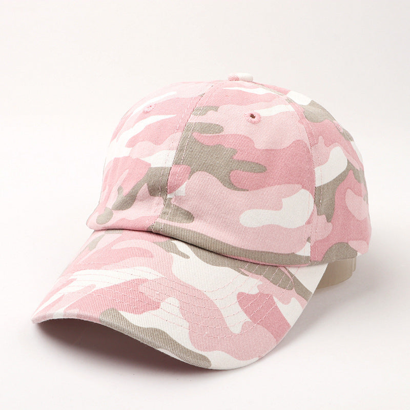 Unisex Camo Print Adjustable Baseball Cap Kalsten