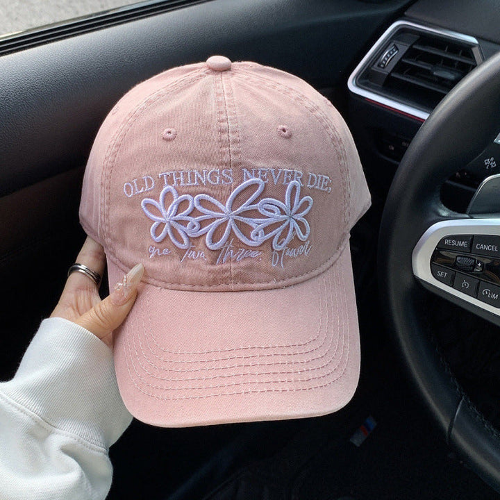 Women's Embroidered Denim Cap Kalsten