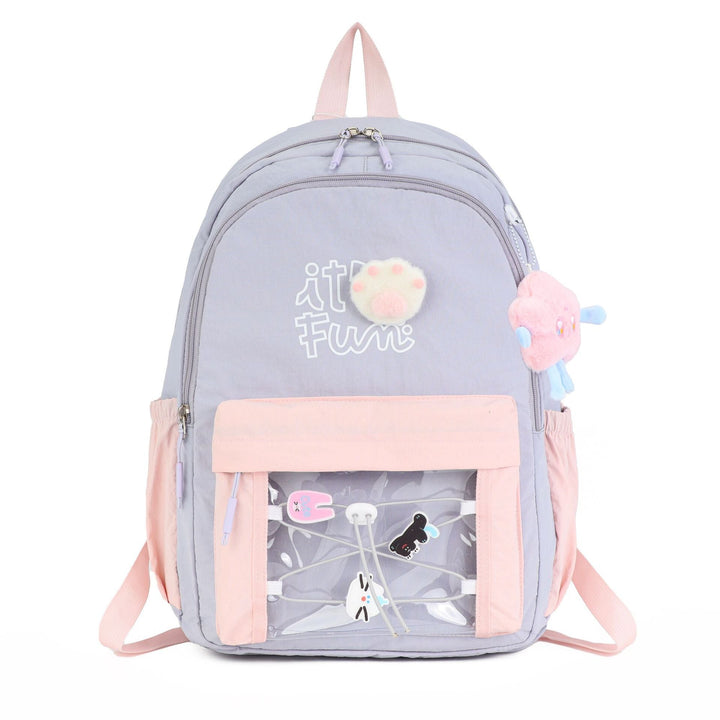 Backpacks with Transparent Front Pockets From Kalsten