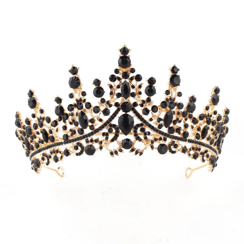 Ladies Rhinestone Tiara with Sparkling Gemstones Kalsten