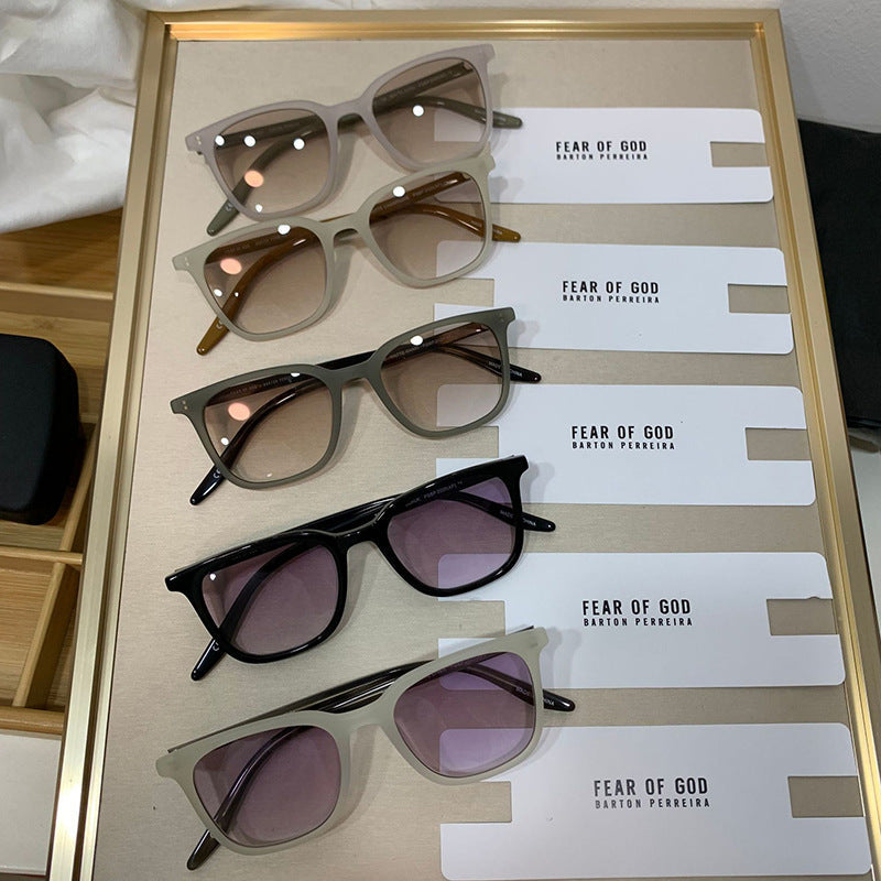 Women's trendy square sunglasses with polarized lenses Kalsten