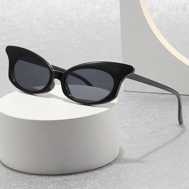 Women Cat-Eye Sunglasses with Transparent Frame and UV Protection Kalsten