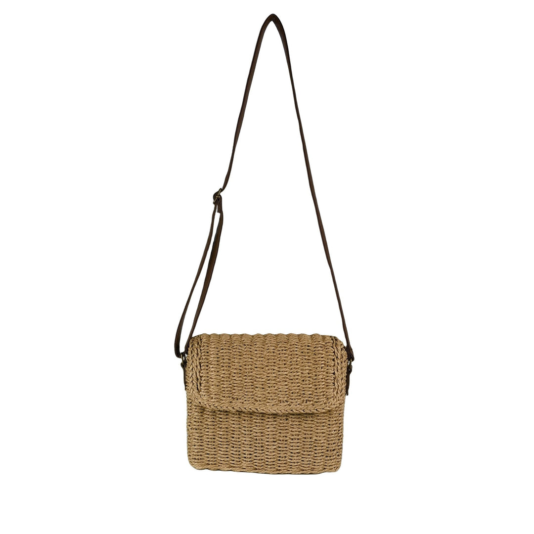 Stylish Rattan Shoulder Bag Kalsten