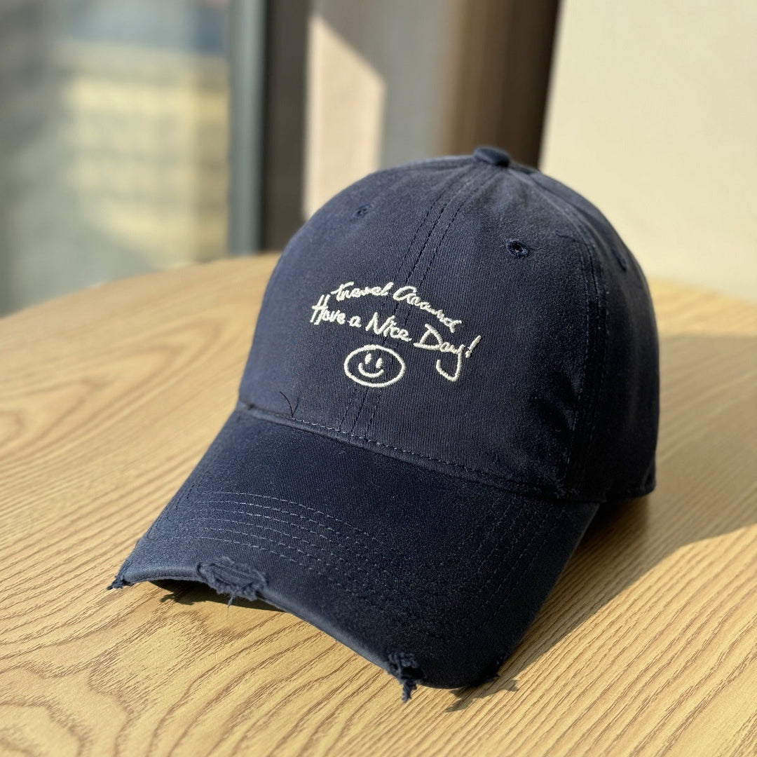 Women's Distressed Cotton Baseball Cap Kalsten 1784270914