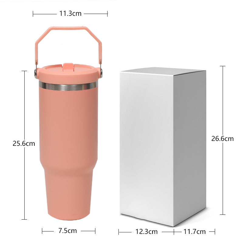 Women's insulated mug with ergonomic carrying handle Kalsten
